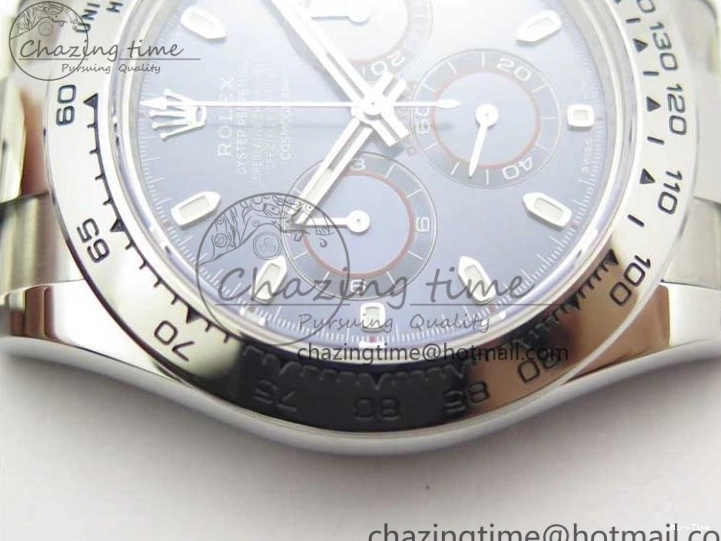 MiroTime 0328 Daytona 116509 SS Noob 1:1 Best Edition 904L SS Case and Bracelet Blue Dial SA4130 V AllSeason 3180